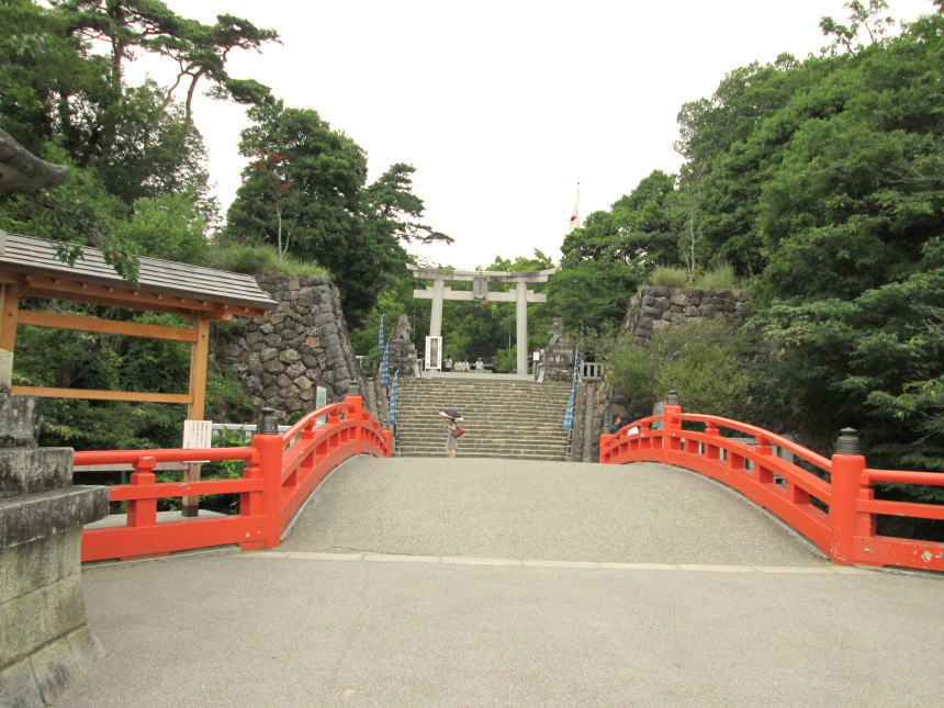 武田神社　神橋