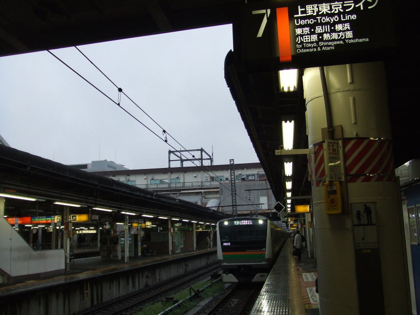 上野駅7番線