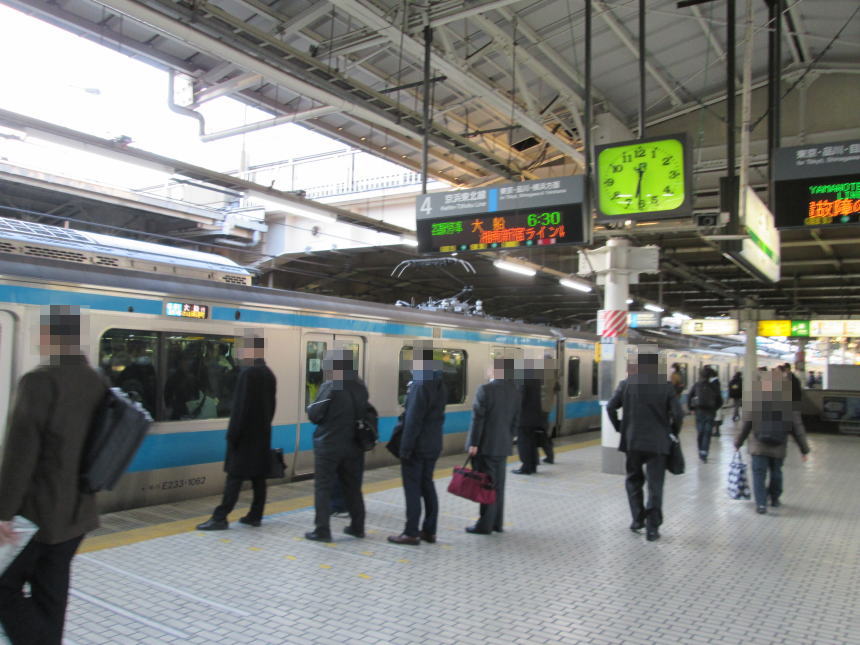 上野駅4番ホーム