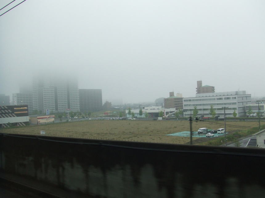 仙台付近の空模様