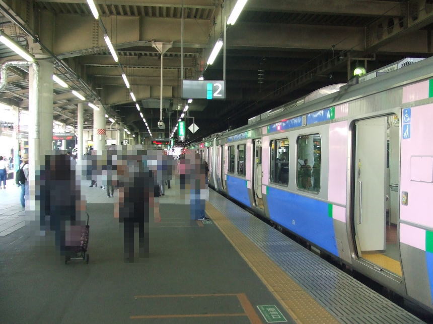 仙台駅2番ホーム