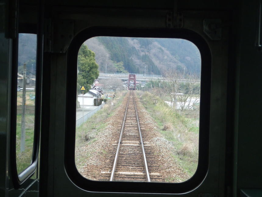 竹田～寺前間の線路