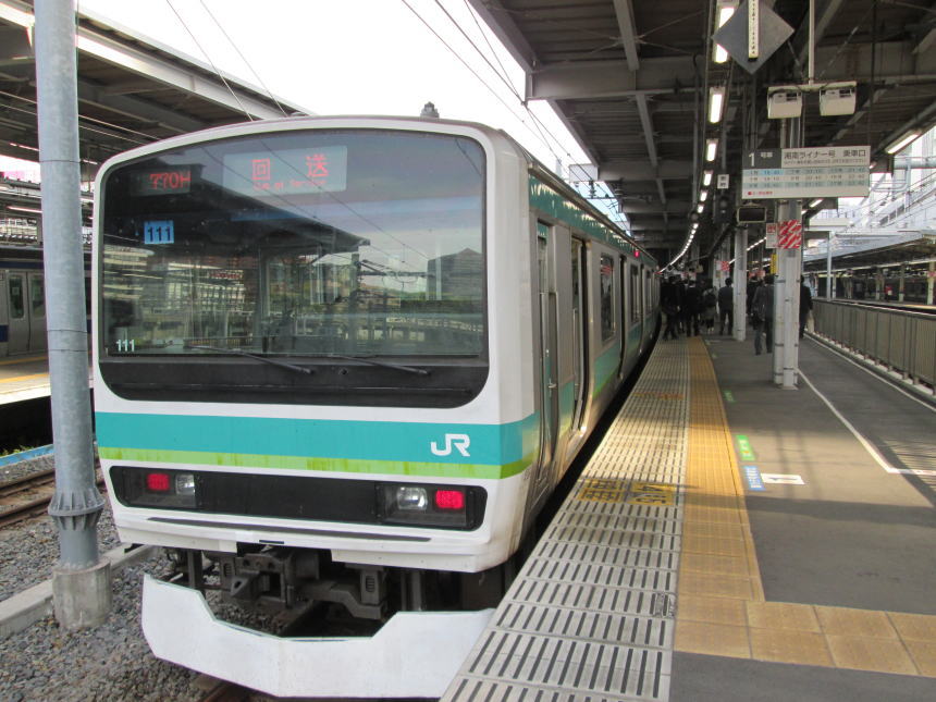 JR品川駅11番ホーム