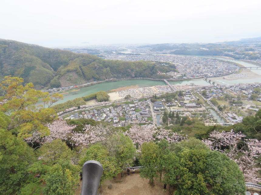 天守4階からの眺望(南側)