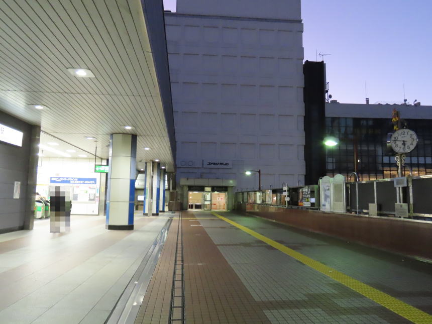 柏駅　南口通路