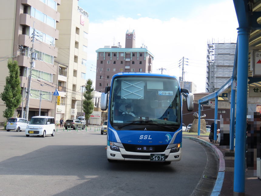 福山行きバス
