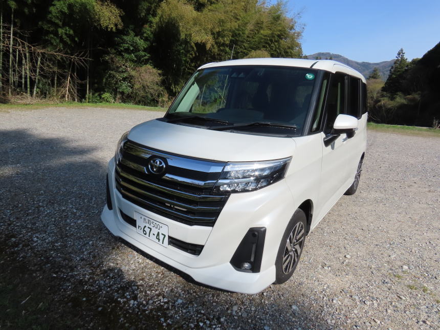 レンタカー（ルーミー）