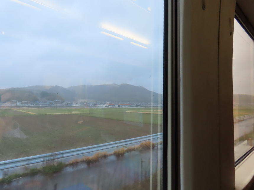 姫路駅まで9分手前地点の車窓